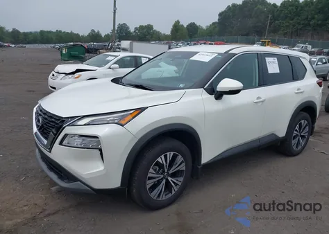 2022 Nissan Rogue Sv Intelligent Awd from USA, damaged, VIN 5N1BT3BBXNC706202